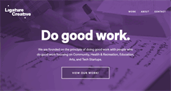 Desktop Screenshot of ligcreative.com